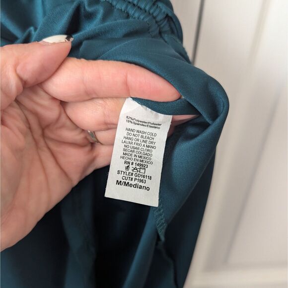 NWT Windsor Ruched Satin Midi Dress | Women’s Medium Green | Cocktail & Party - Picture 4 of 5